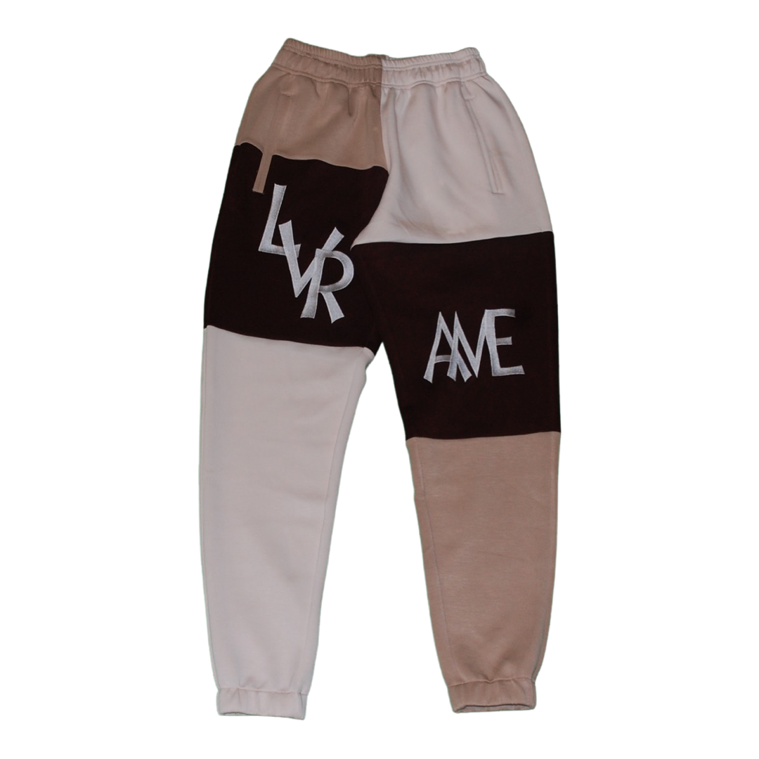 BROWN TONE PATCH JOGGER